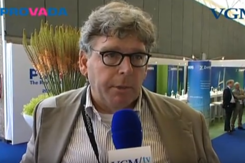 Willem Meuwese tijdens de Provada in 2009