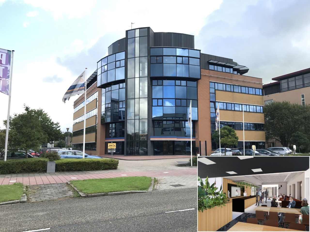 Het kantoorgebouw aan de Korenmolenlaan 2 waar Verus een plek krijgt