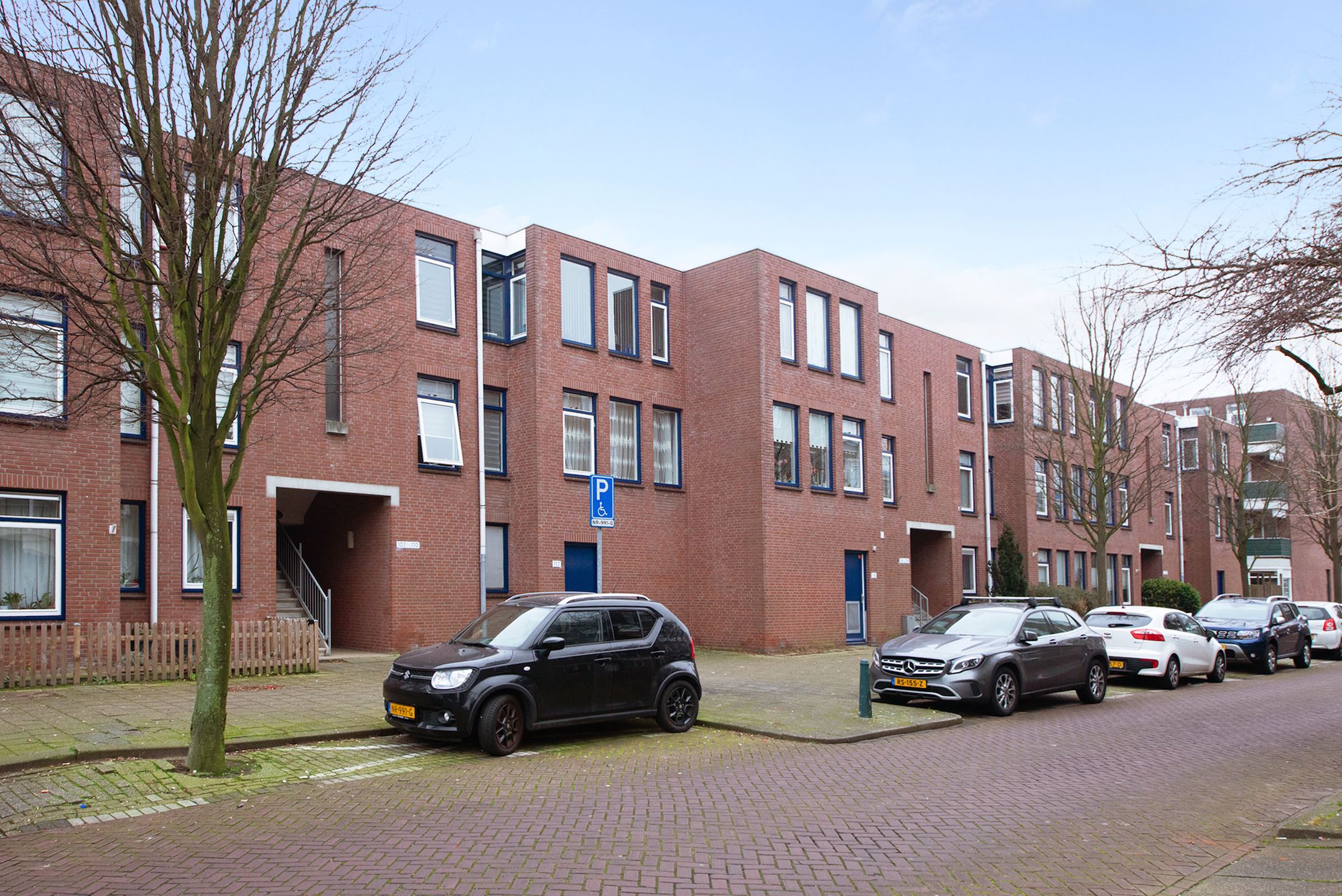 De appartementen aan de Jan Bronnerstraat in Den Haag