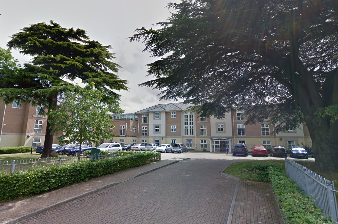 Rusthuis The Hawthorns in Southampton. Bron: Google Maps