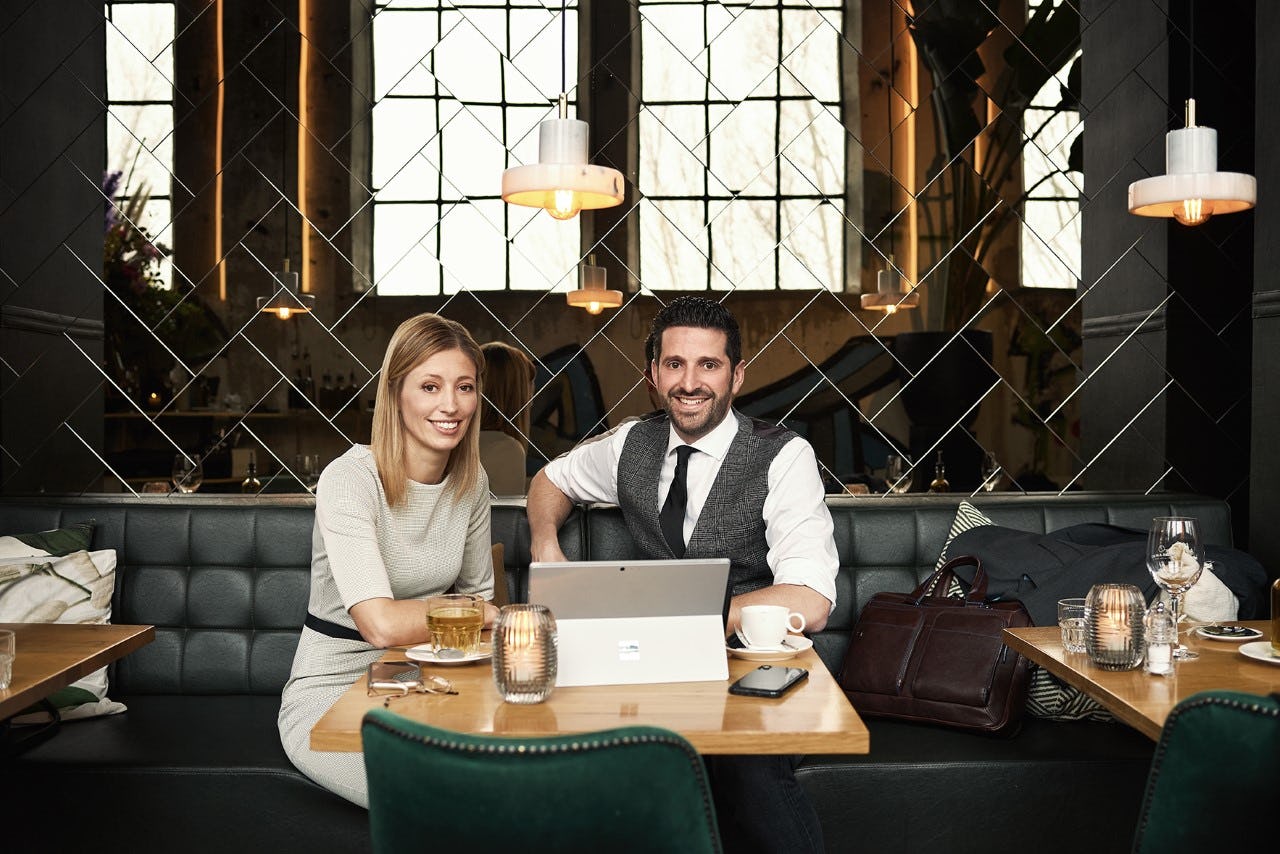 Nadja van Es en Gard Stals. Foto: Hugo Thomassen