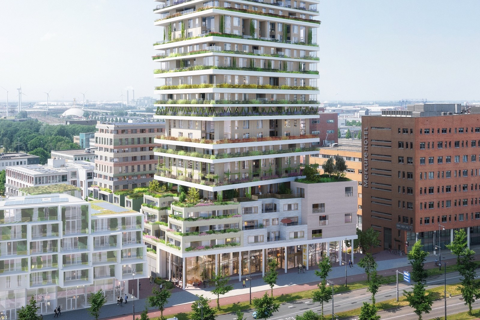 Artist impression Vertical, Heijmans