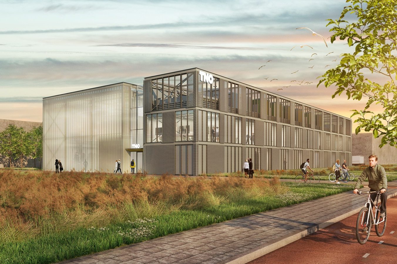 Het nieuwe lab van TNO is ontworpen door GroupA