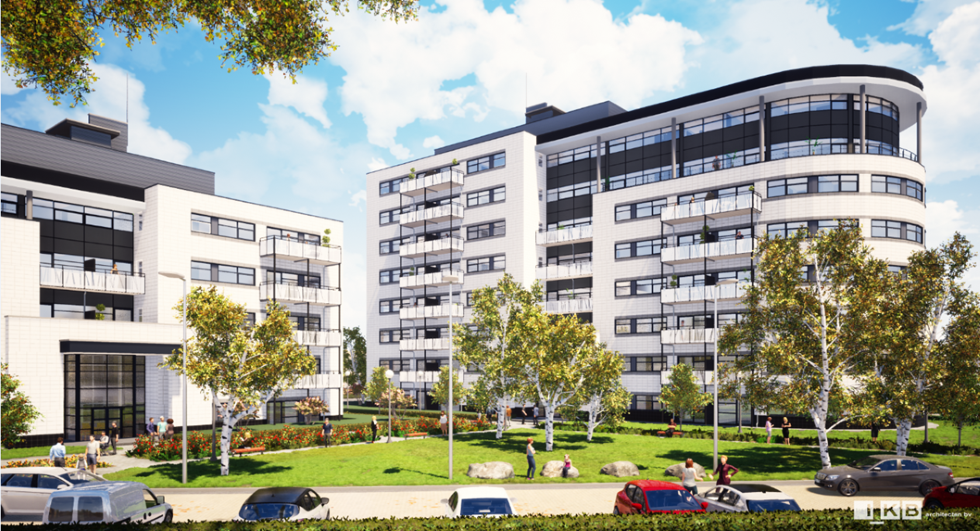 Impressie van de woongebouwen die Catella toevoegt aan Nieuwegein