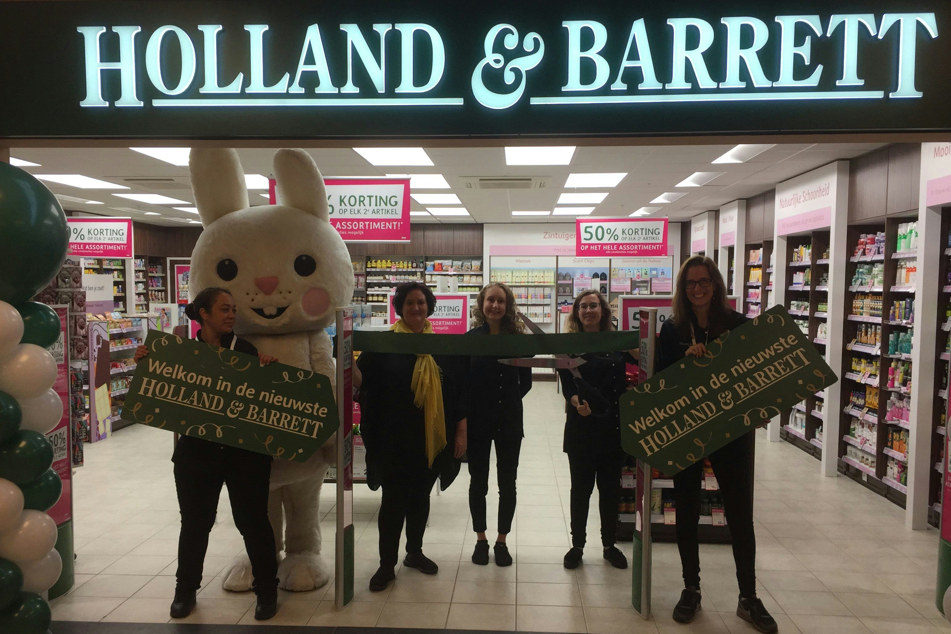 Holland in Bison Shopping Center Maarssen bij de opening in 2017.