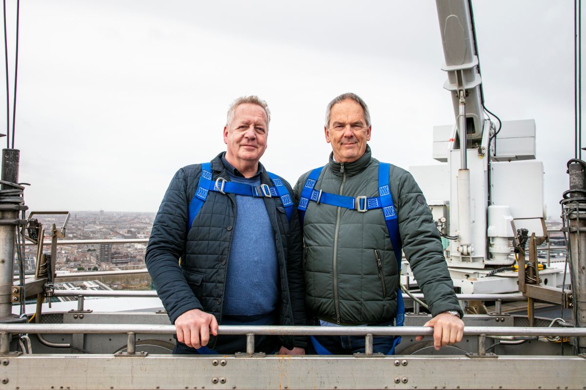 Peter Hoeijmans en Jan Degenaar.