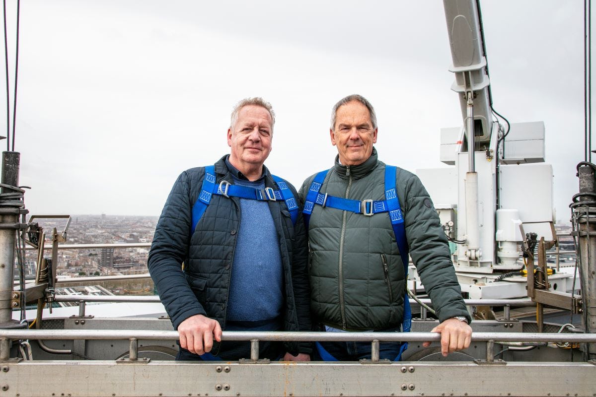 Peter Hoeijmans en Jan Degenaar.