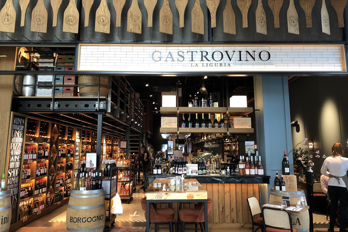 Gastrovino huist sinds april 2020 in Mall of the Netherland.