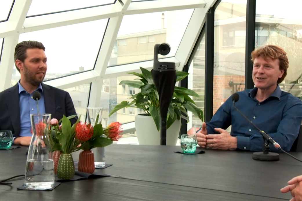 Servaas van der Laan en Jeroen Lokerse