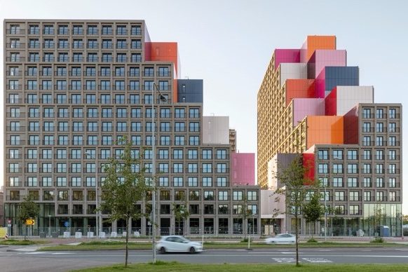 Het East House van Our Domain in Amsterdam-Zuidoost.