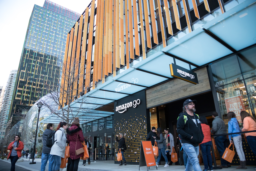 Amazon Go winkel in  Seattle