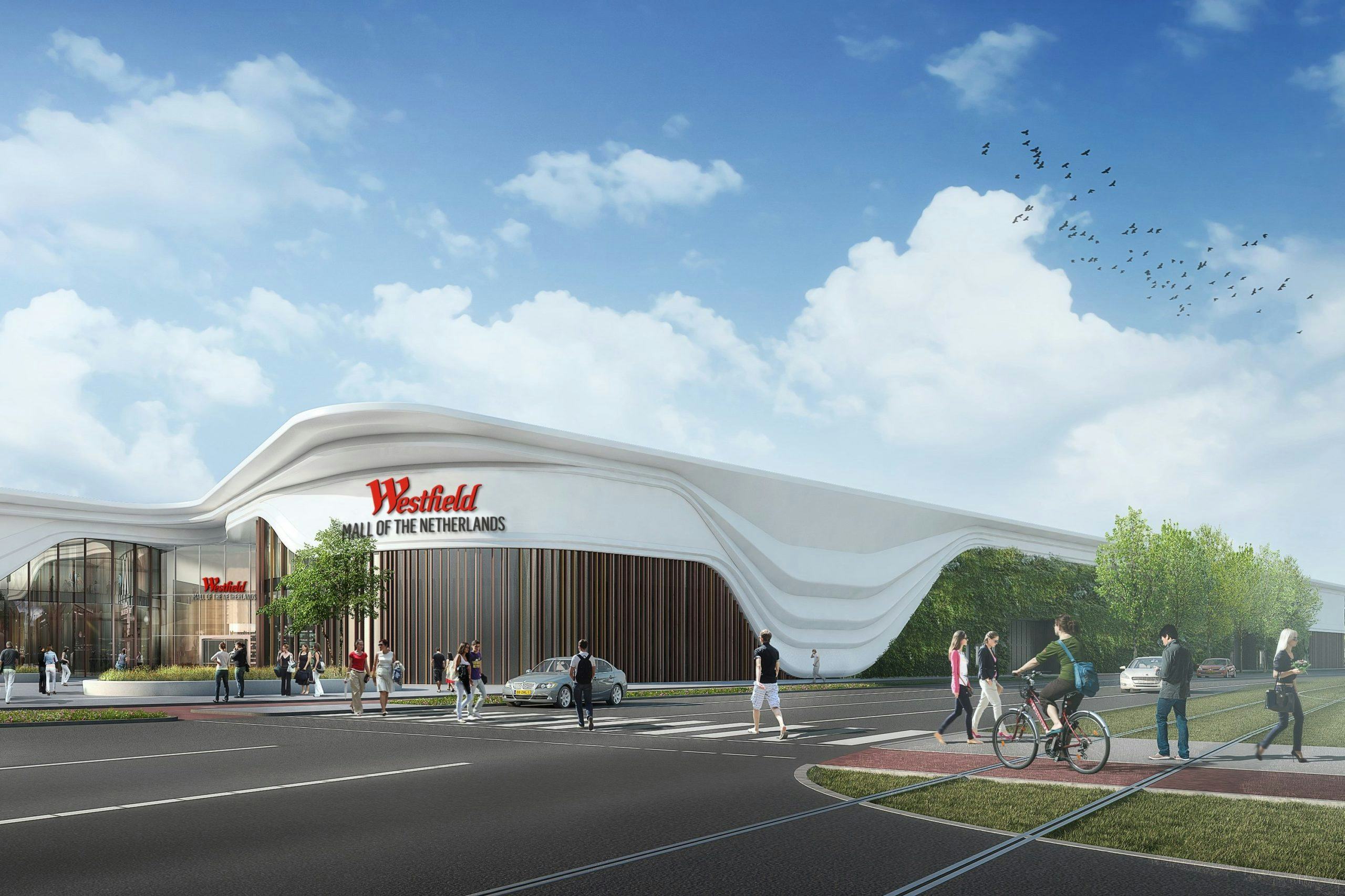 Mall of the Netherlands, een project van Unibail-Rodamco-Westfield