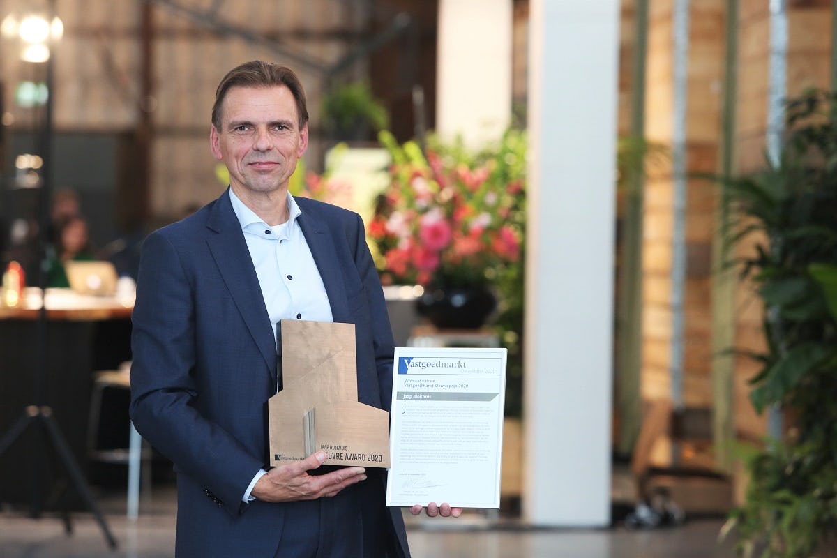 Jaap Blokhuis, de winnaar van Oeuvre Award 2020