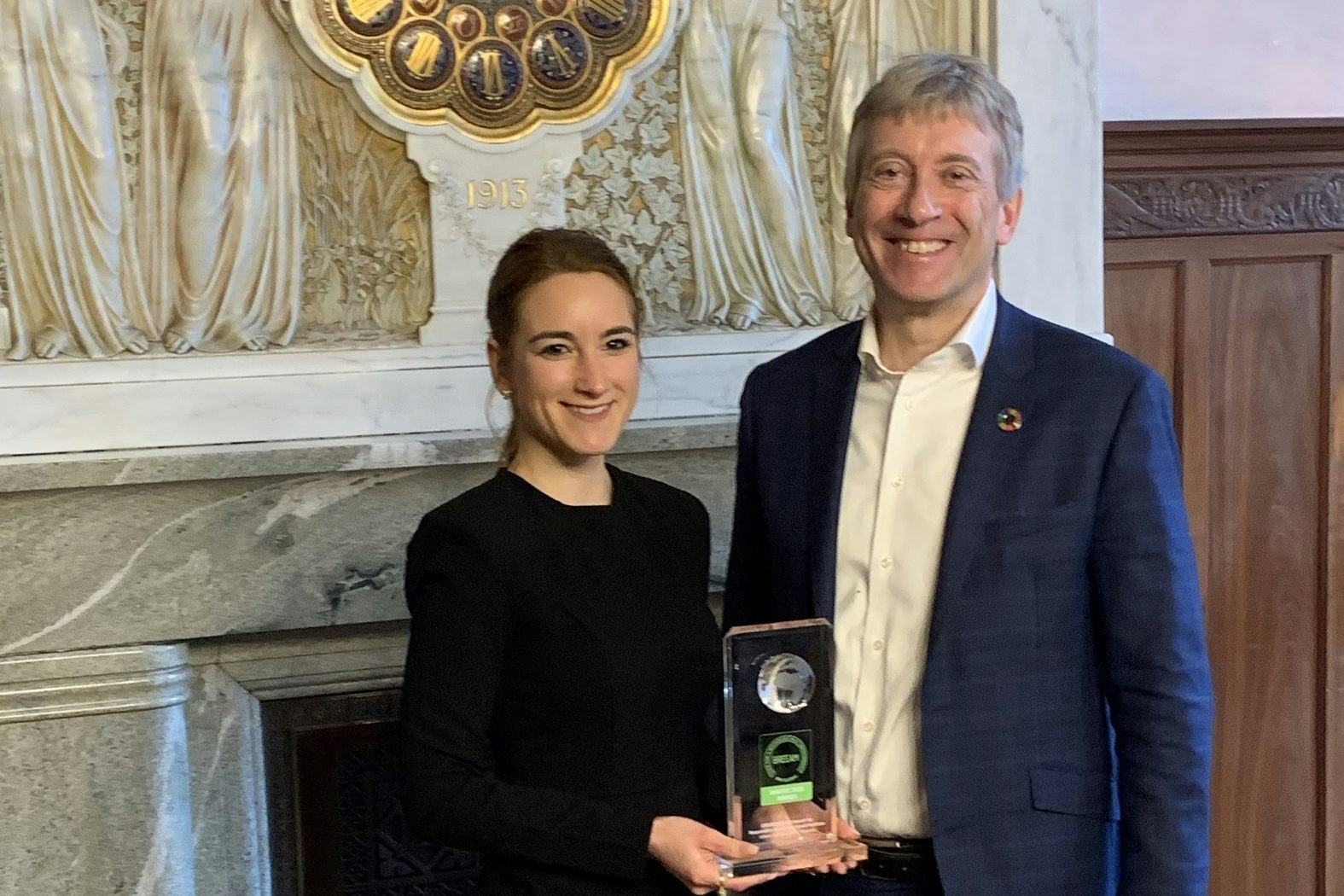 Altera Retail ontving in februari de GRESB/BREEAM Award Responsible Investment.