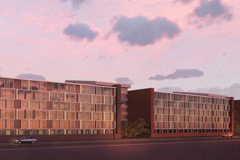 Artist impression van de 400 woningen in de wijk Verde Vista Meerburg in Zoeterwoude