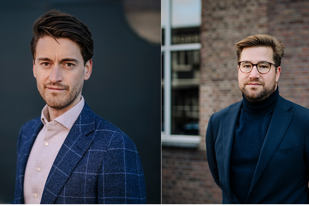 Coen van Beusekom (L) en Bart Kuipéri (R)