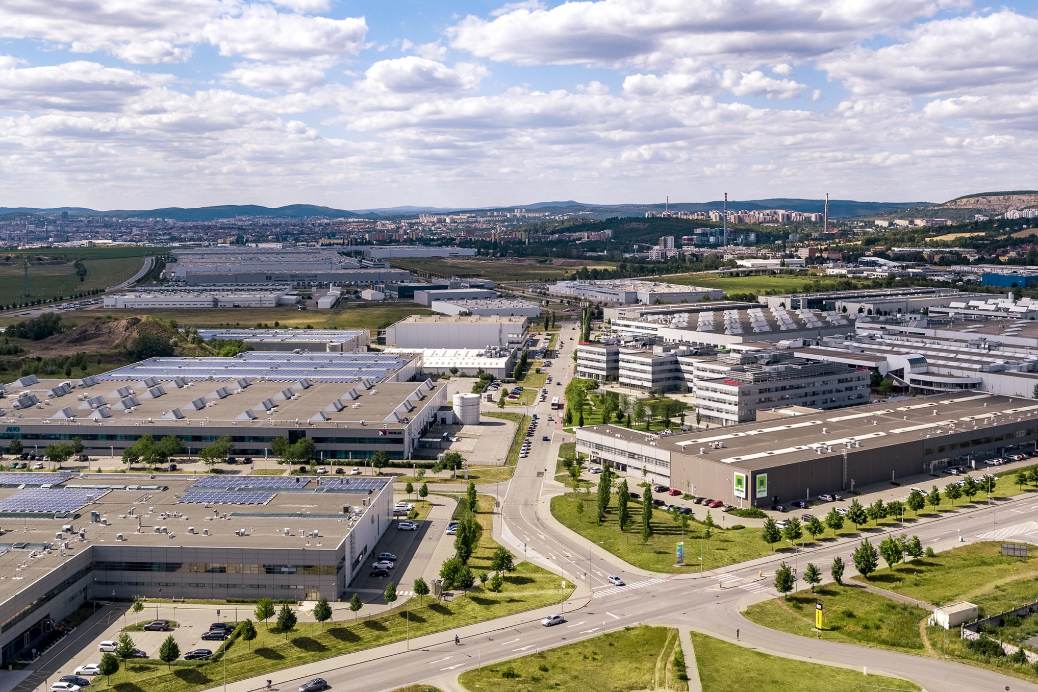 Een project van CTP in Brno, Tsjechië. 