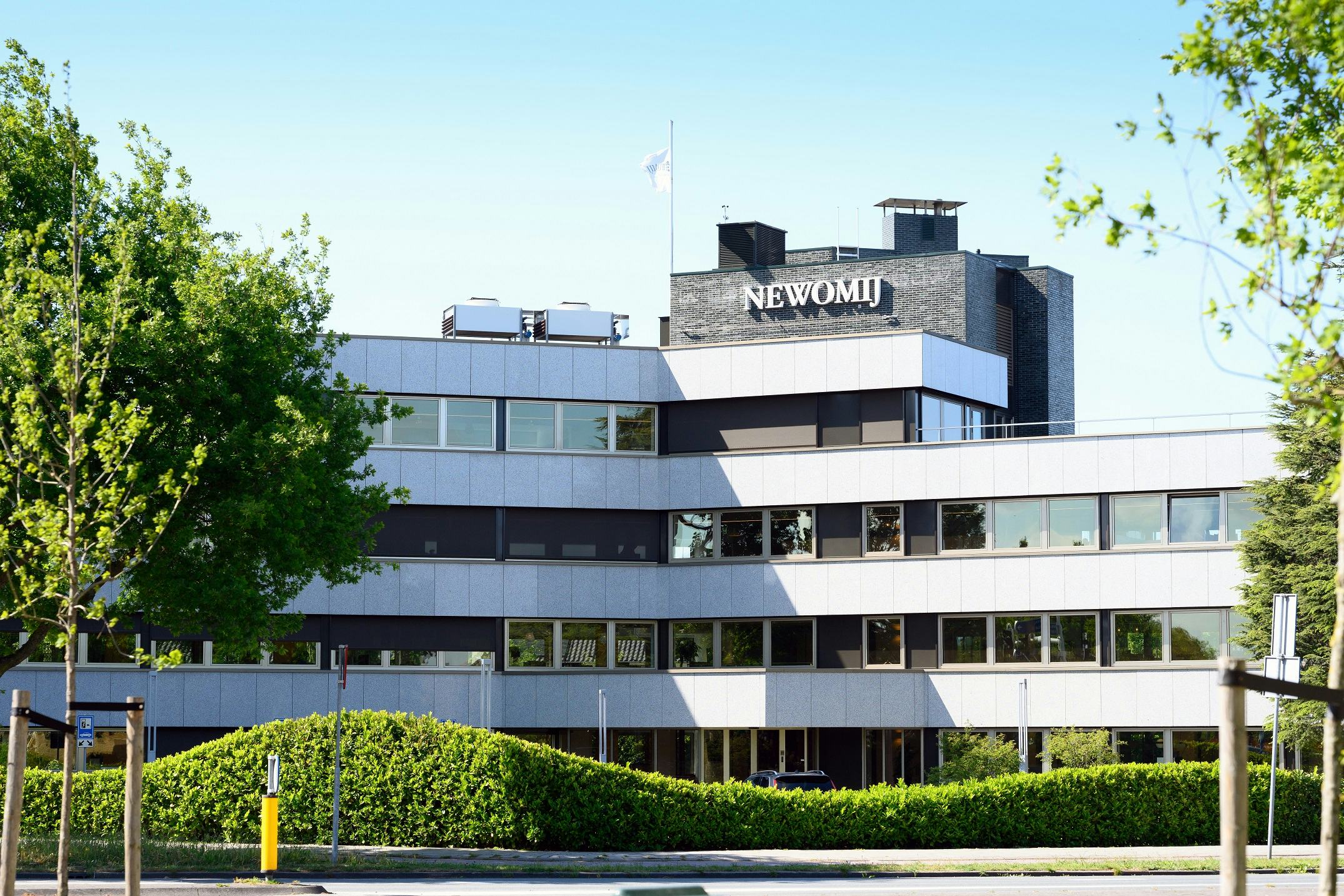 Het kantoor van Newomij in Naarden.