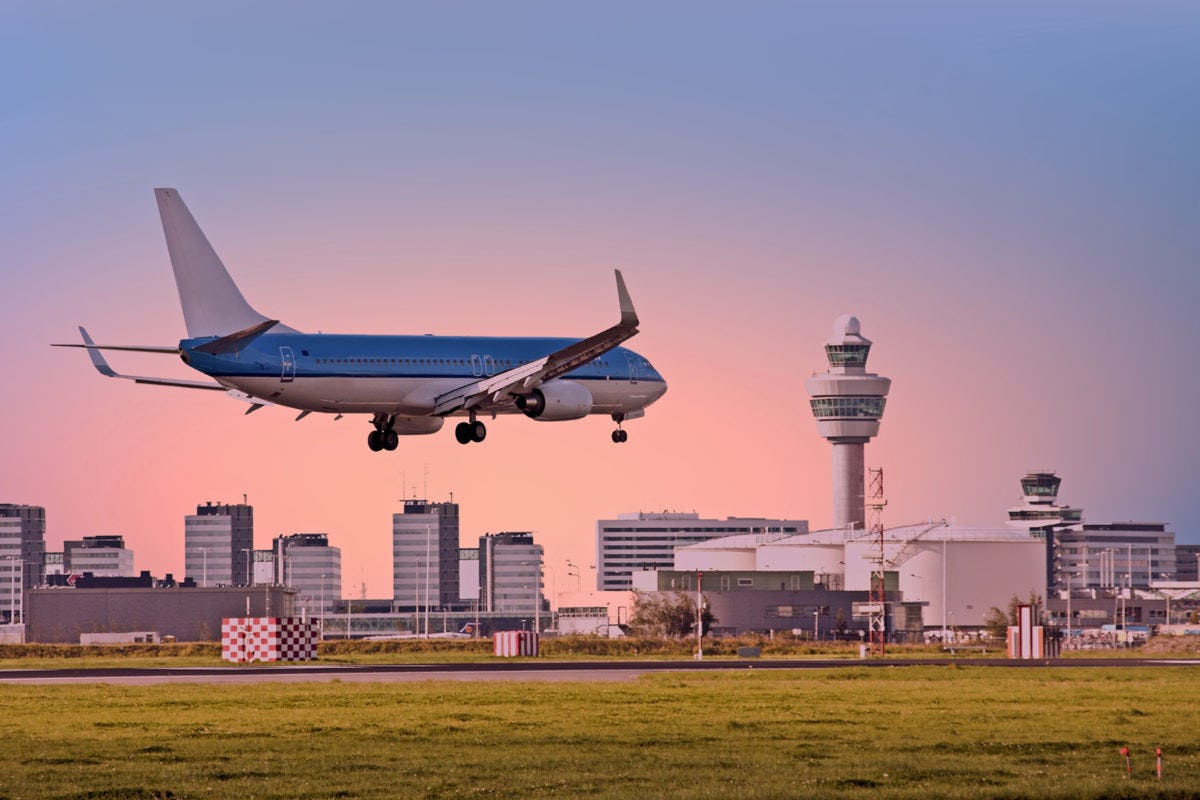 In de Haarlemmermeer, waar luchthaven Schiphol ligt, is de economie nog altijd 9 procent kleiner.