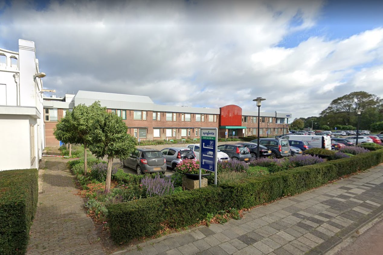 Het complex van Syngenta in Enhuizen. Foto: Google Maps