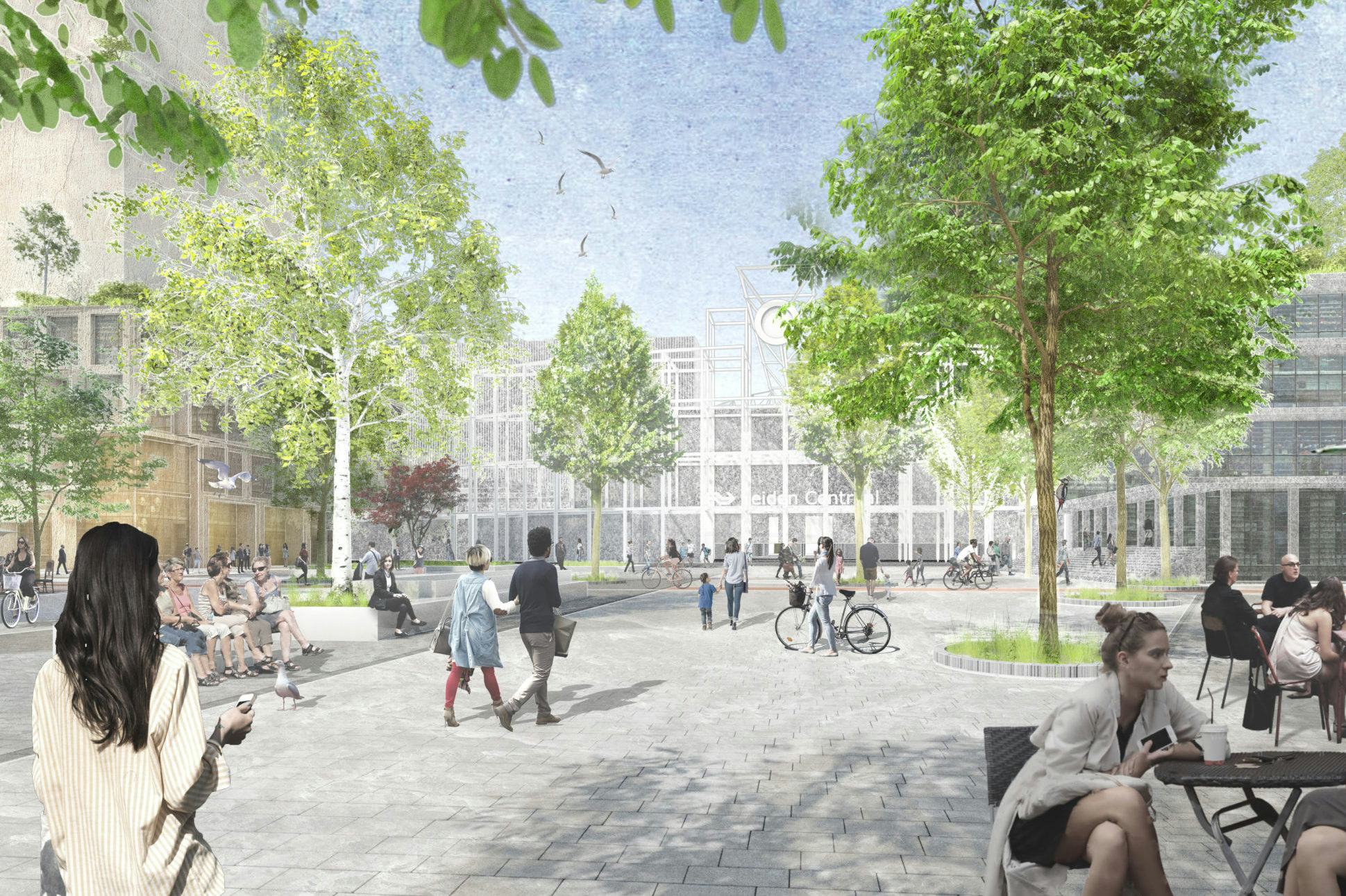 Stadsbestuur Leiden wil 1.250 woningen in stationsgebied