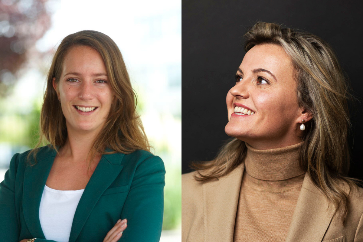 Annieke Smith en Claudia Heimensen