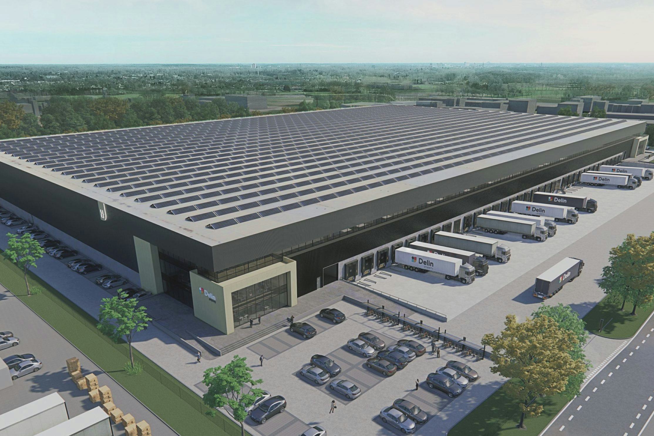 Het nieuwe logistieke project van Delin in Gilze