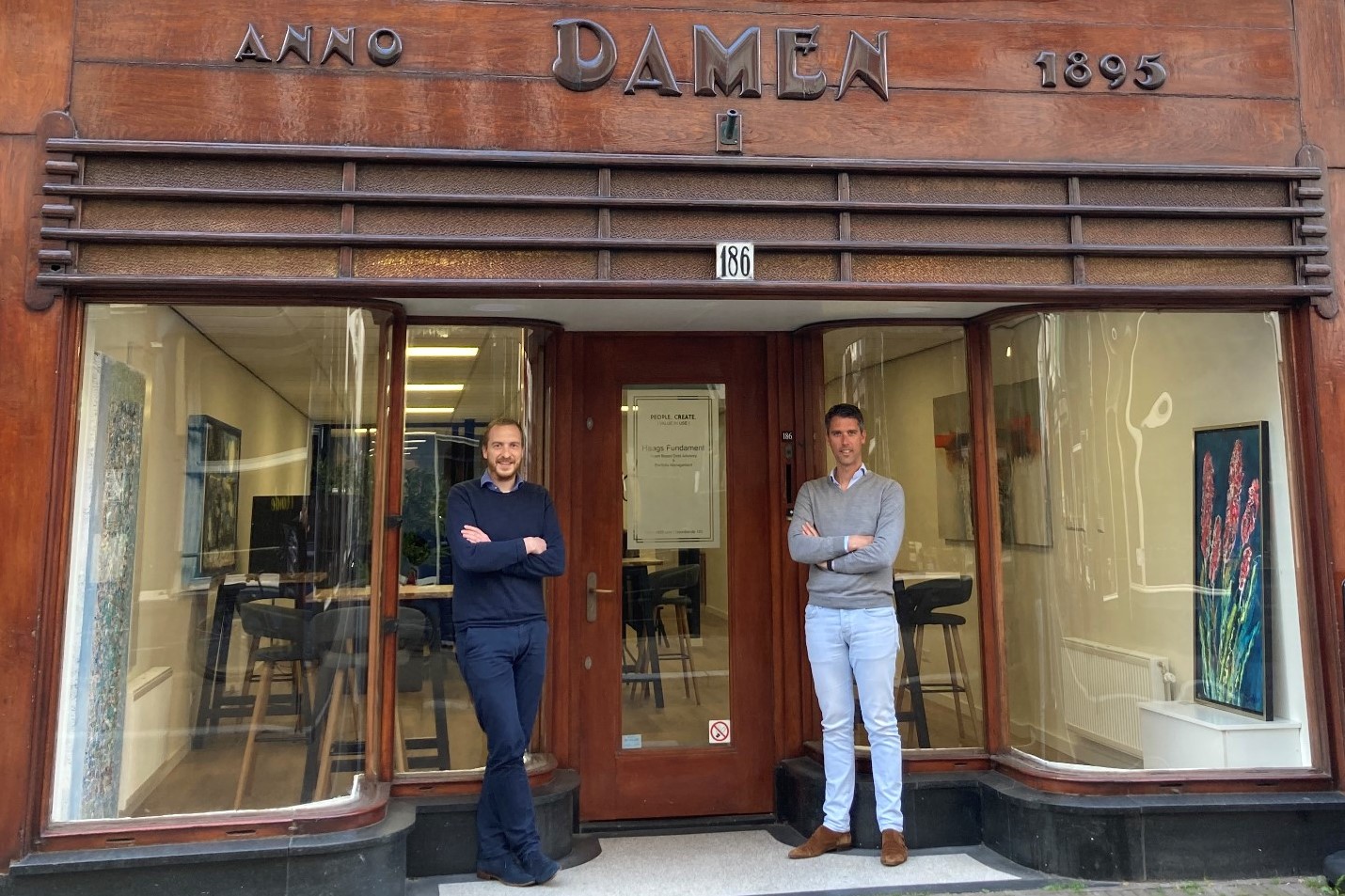 Michael Gribling en Job Versteeg