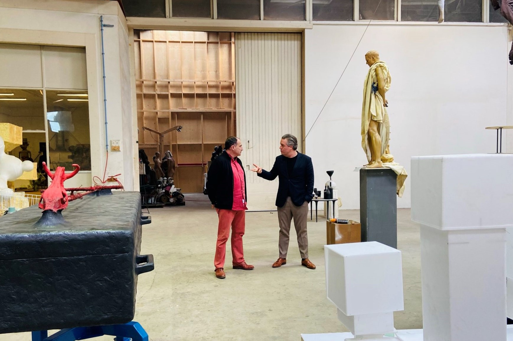 Joep van Lieshout en Nanne de Ru