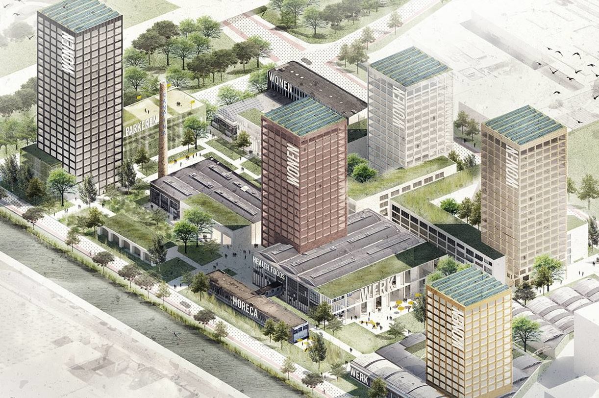 Visie op de invulling van het Campina-terrein in Eindhoven