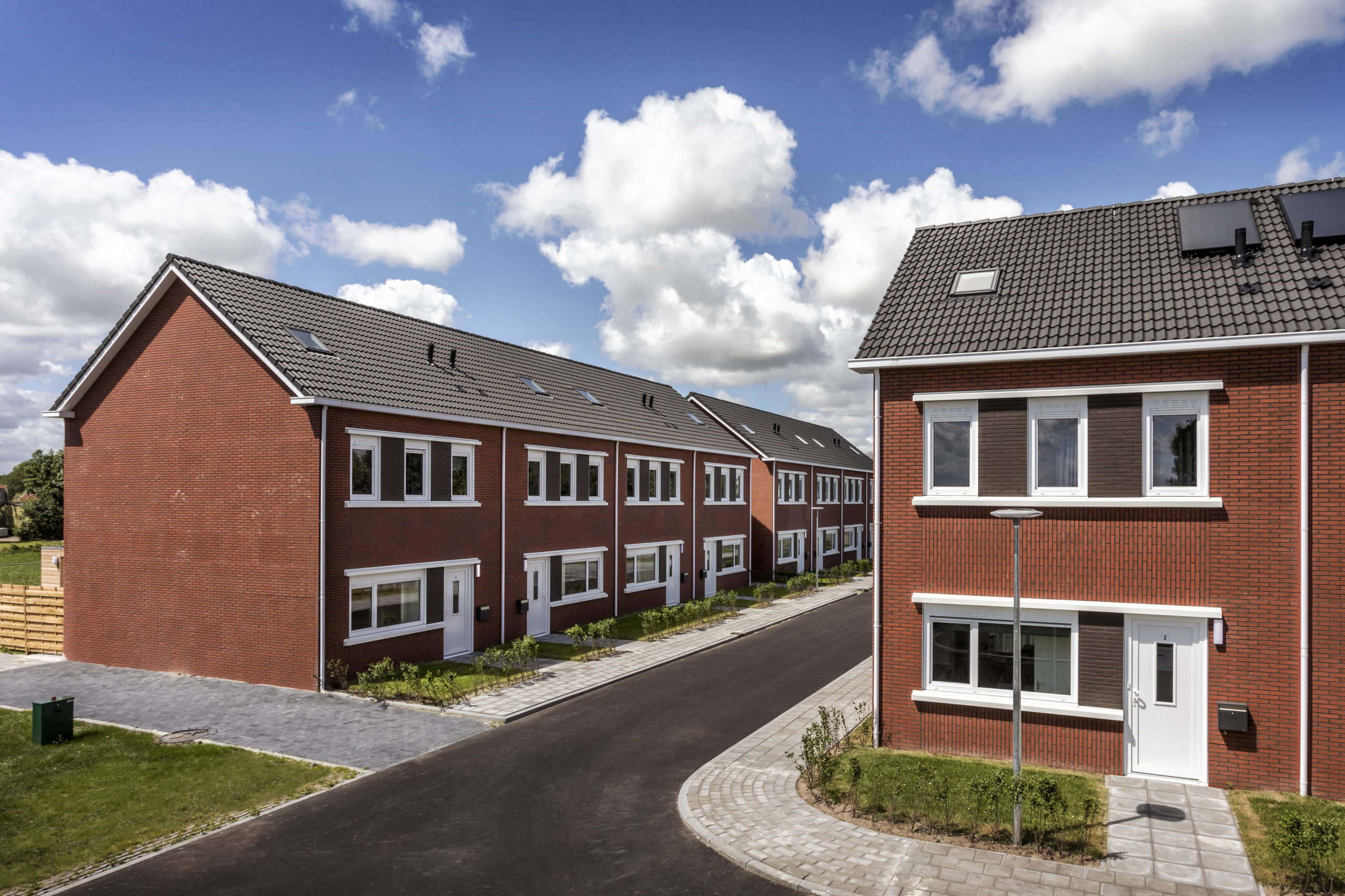 Jan Snel bouwt permanente huizen, alleen op een andere manier geproduceerd.