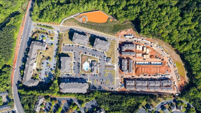 De ontwikkellocatie Accent PIB van Westplan in Noord-Oost Atlanta