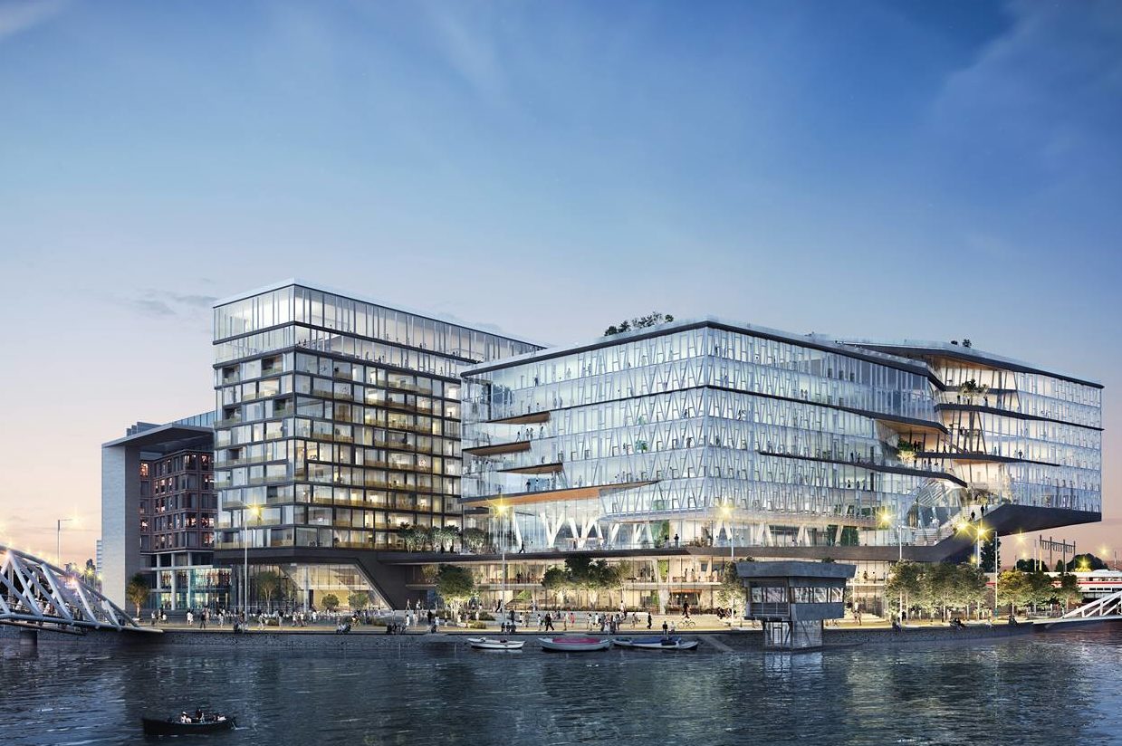 Booking.com kocht voor eigen gebruik een kantoor van 63.500 m2 op het Oosterdokseiland.