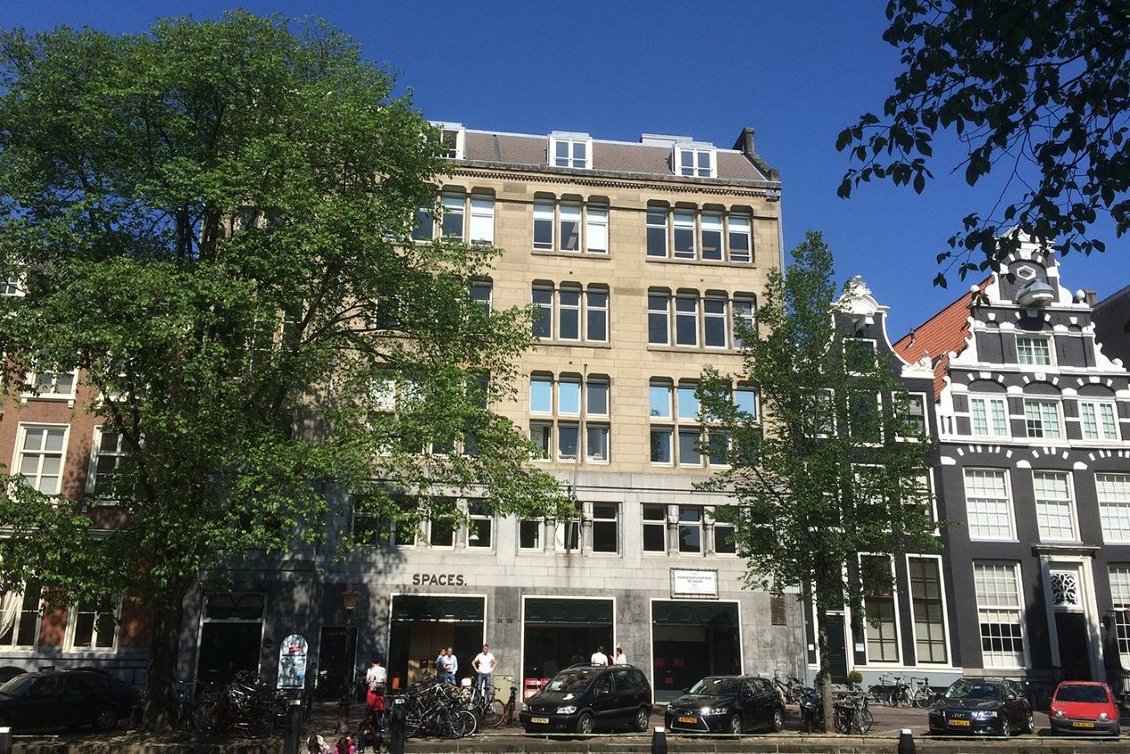 Het Spacespand aan de Herengracht in Amsterdam