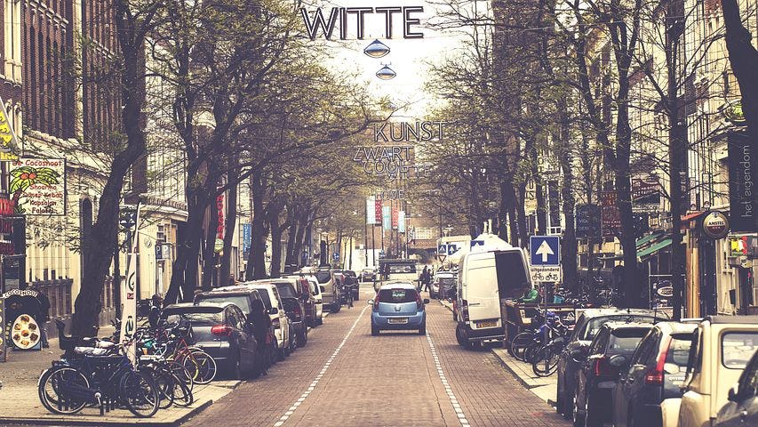 De Witte de Withstraat in Rotterdam