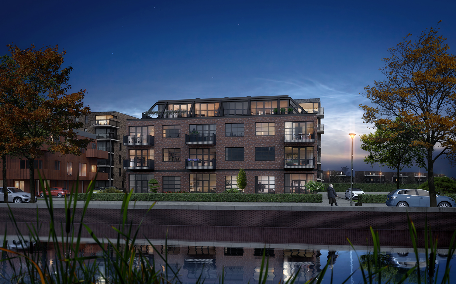 Een van de aangekochte projecten in Almere. 