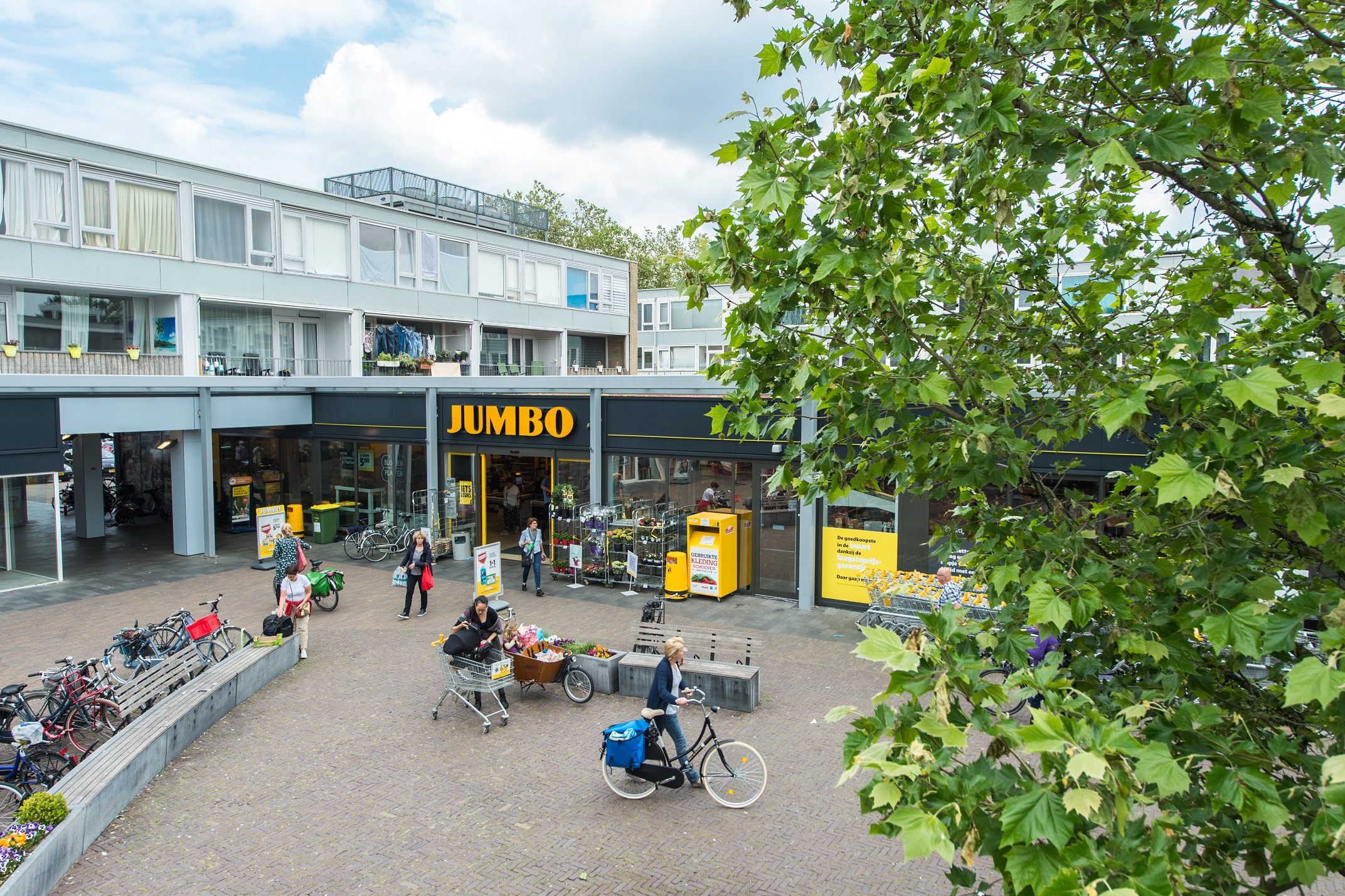 Mereveldplein breidt uit met Zuivelhoeve en grotere Jumbo