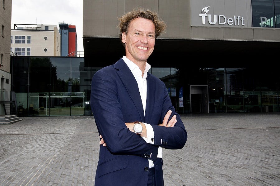 Jaco van Noppen, directeur Vastgoed (CRE) TU Delft. Foto: Guus Schoonewille