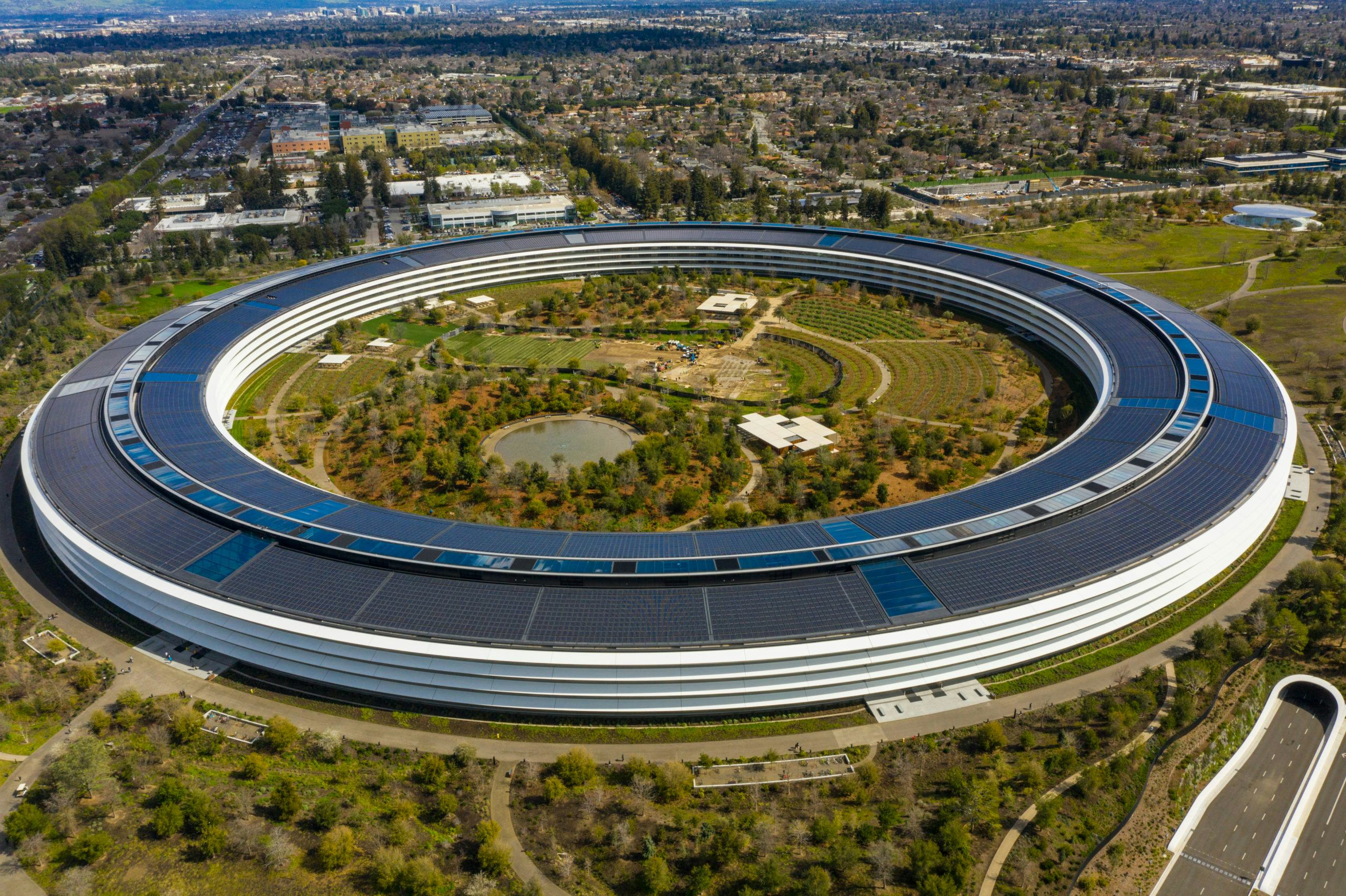 Apple's hoofdkantoor in Cupertino kostte 385.000 dollar per werknemer