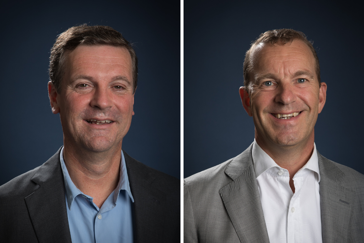 Peter Helfrich en Gaston Hupkens