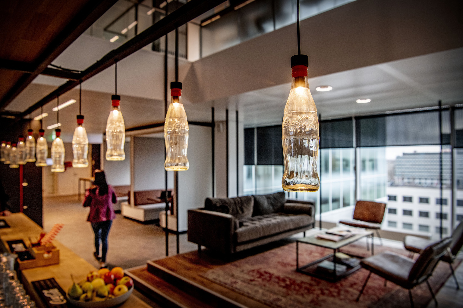 Het kantoor van Coca- Cola in Rotterdam - foto Robin Utrecht