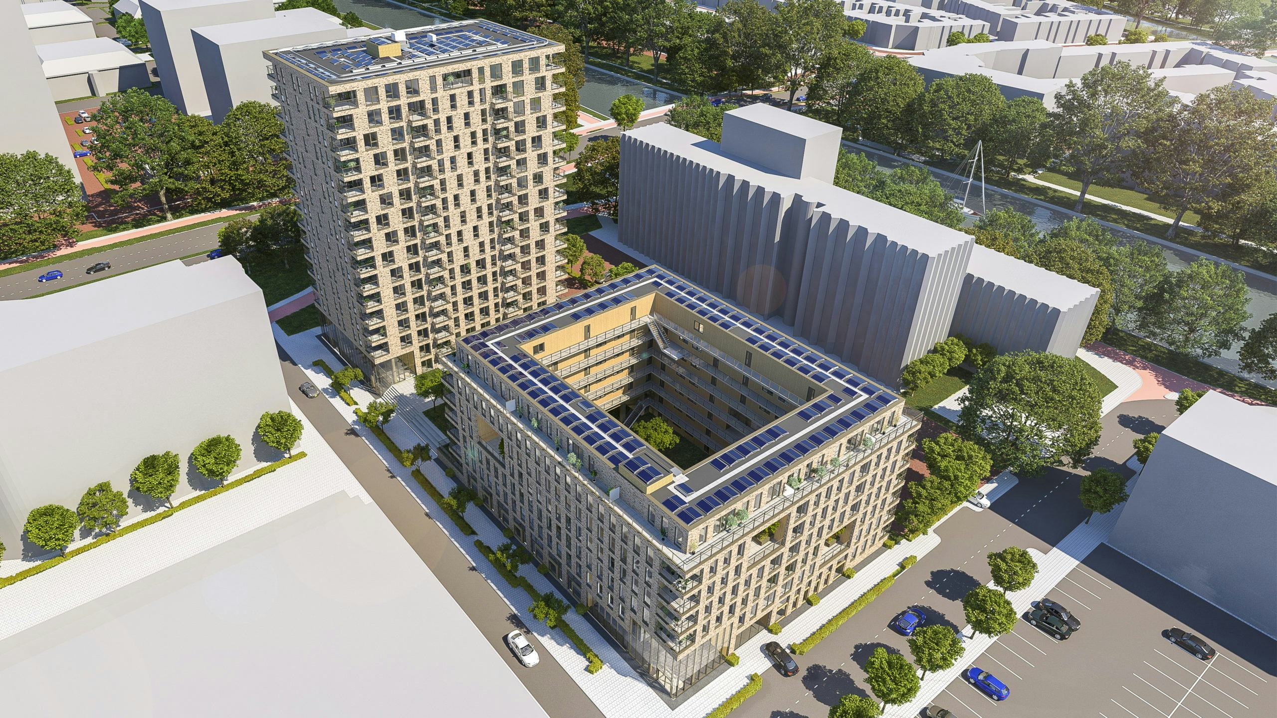 Het project Concorde is ontworpen door Klunder Architecten