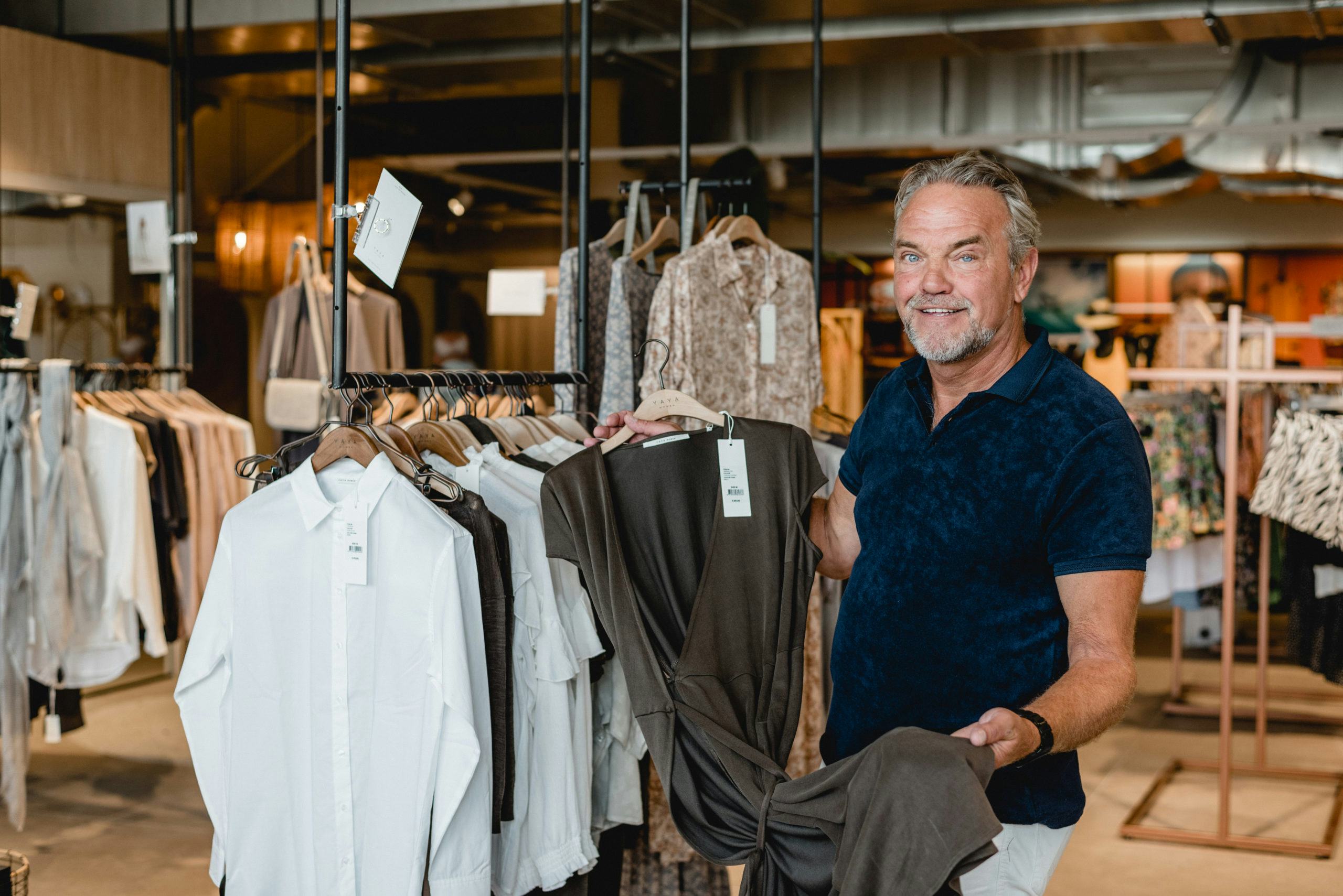 Volker Vedder, eigenaar van mode- en lifestylewinkel Chase. Foto: Jannike Huisman