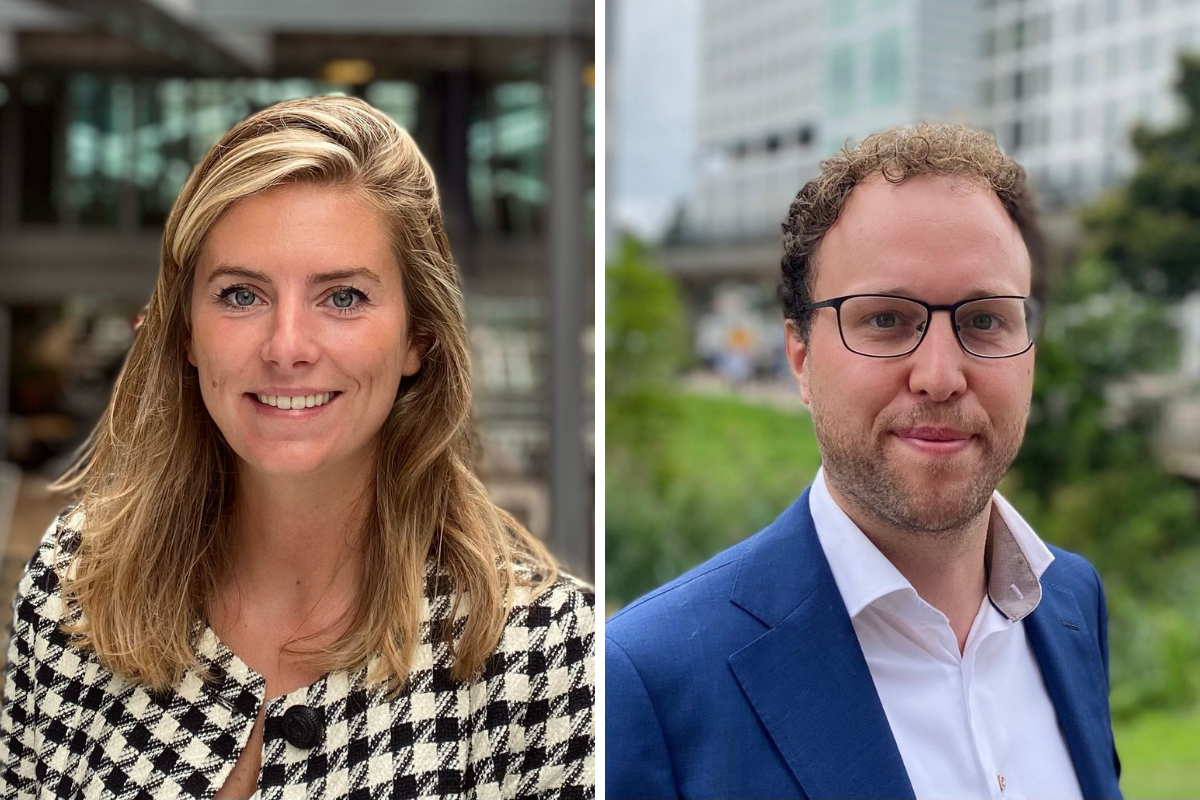 Anne van Kralingen en Timo Colsen