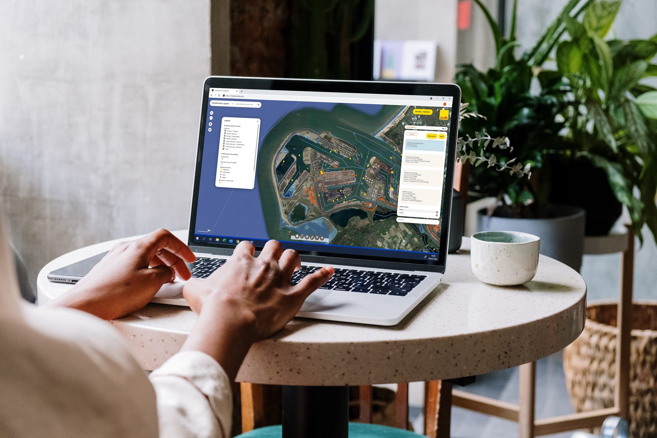 Savills Maps ontsluit de data, de adviseurs bieden de duiding.