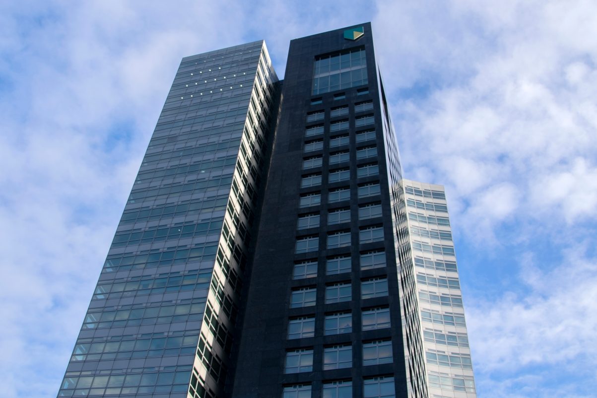 Hoofdkantoor van ABN Amro op de Zuidas