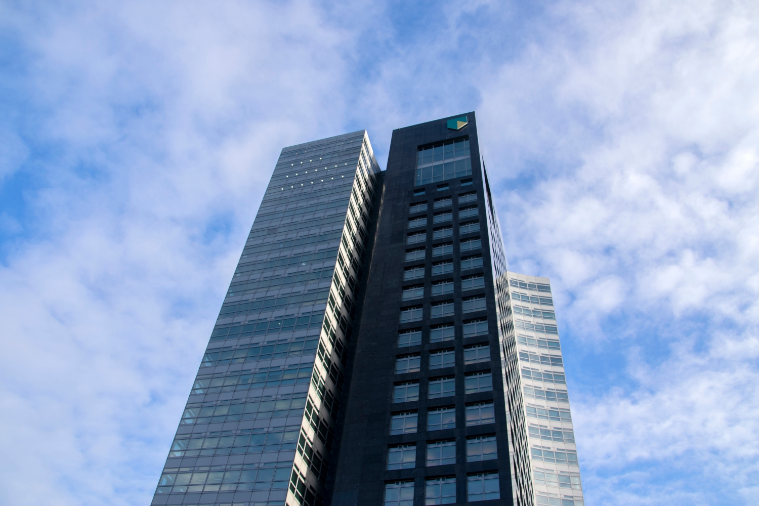 Het hoofdkantoor van ABN Amro op de Zuidas