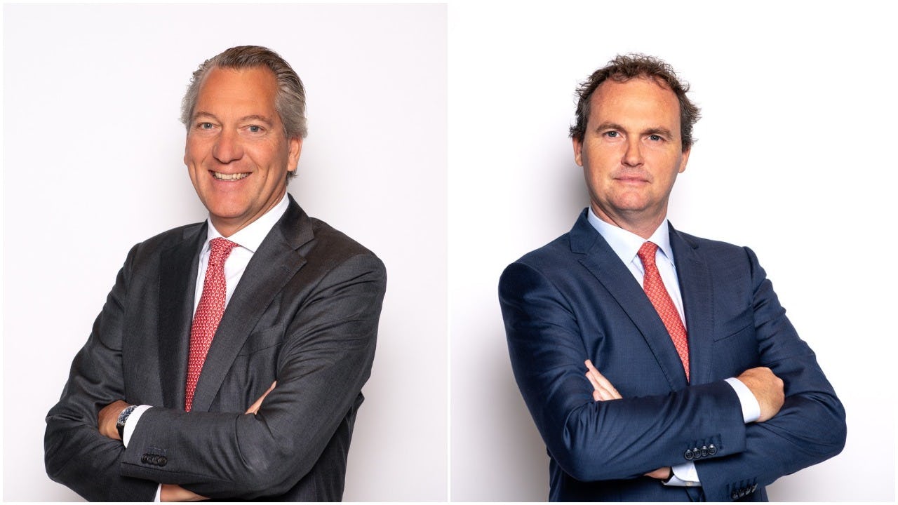 Marco Hekman en Erik Langens CBRE. Foto: Elisabeth Lanz Fotografie