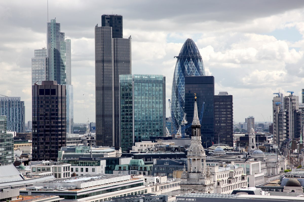 Londense bankiers weer massaal thuis aan het werk