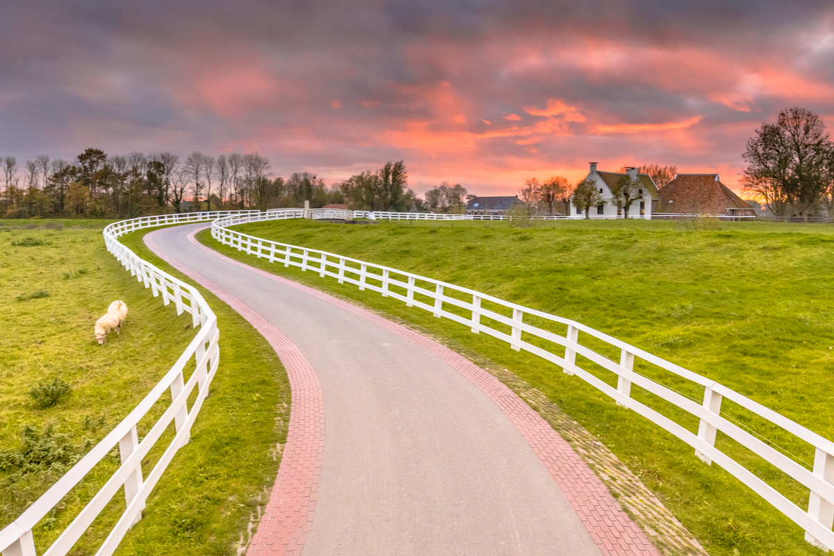 Landschap provincie Groningen